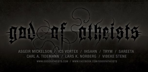 Afla cine sunt membrii noului supergrup God Of Atheists